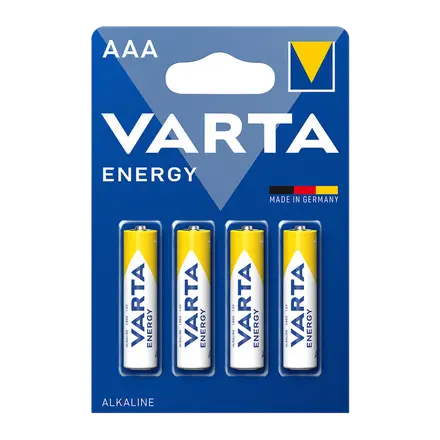 Varta Energy Pila Alcalina AAA (1,5V) B4