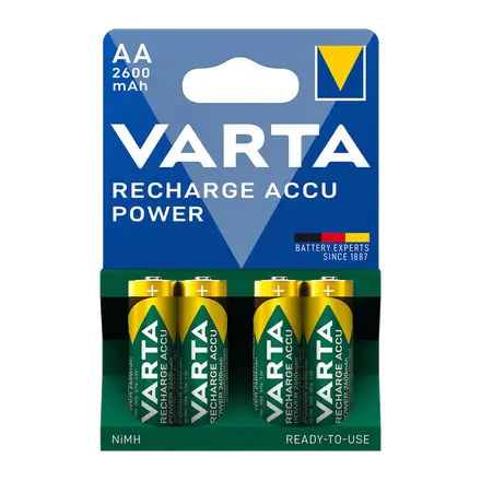 Varta Batería recargable R2U 2600mAh AA B4