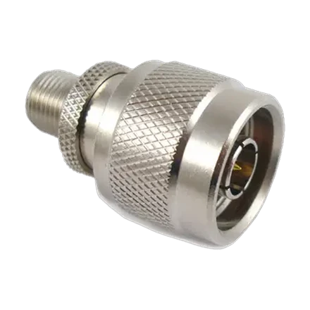 Adaptador Coaxial N Macho a F Hembra NR-2088 para Splitter y Antena IA-W3