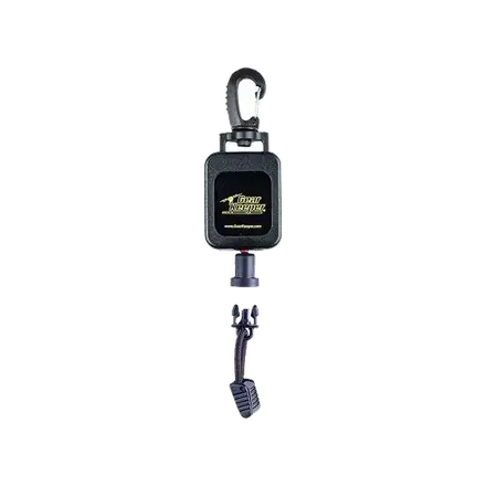 GearKeeper RT2-4012 – Soporte industrial para micrófono de solapa con clip de presión de alta resistencia